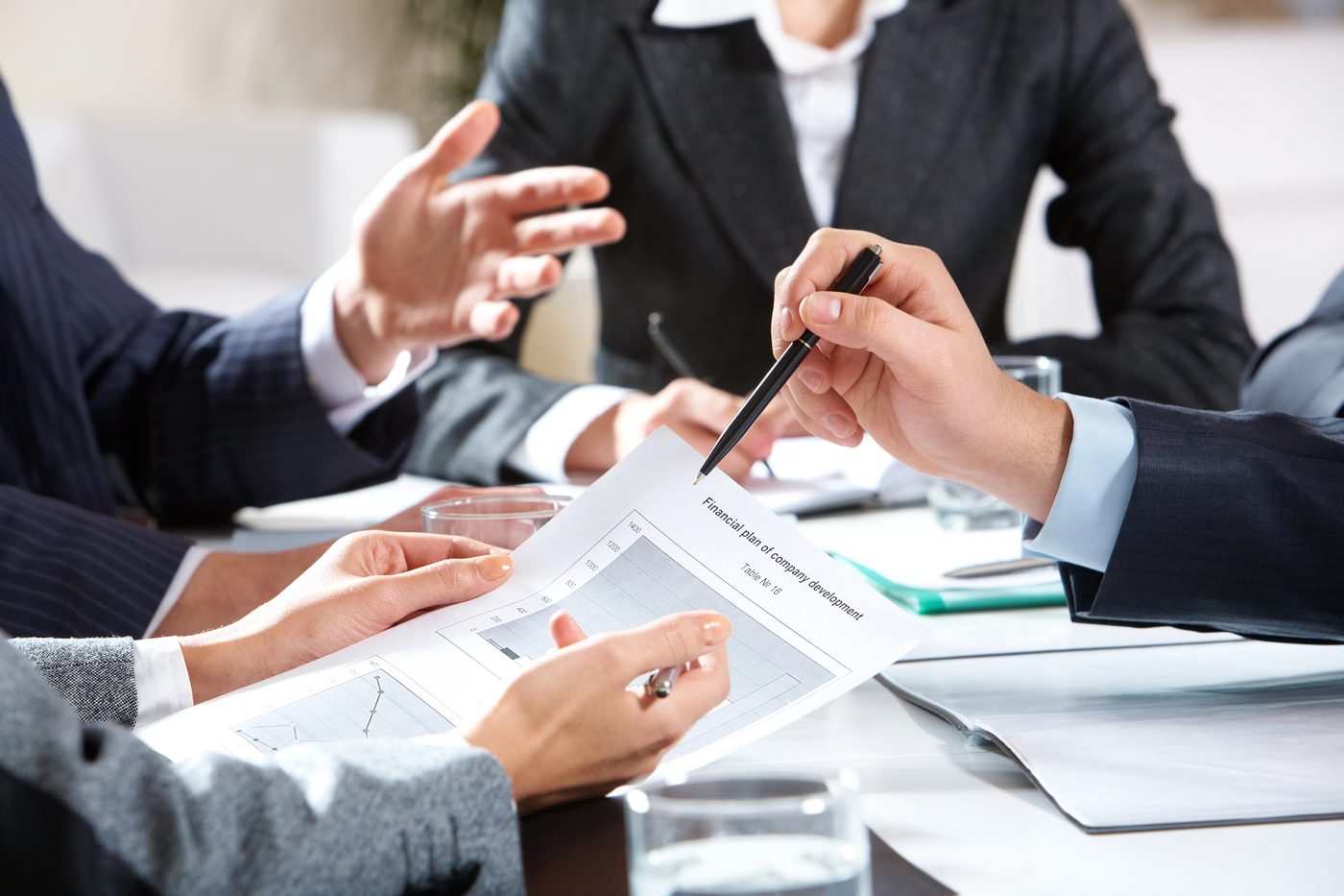 Beratungsgespräch bei Peak Advisors